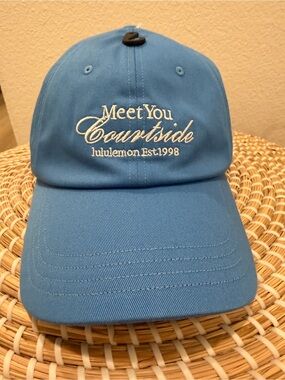 Lululemon "Meet You Courtside" Blue Baseball Cap - Sz S/M